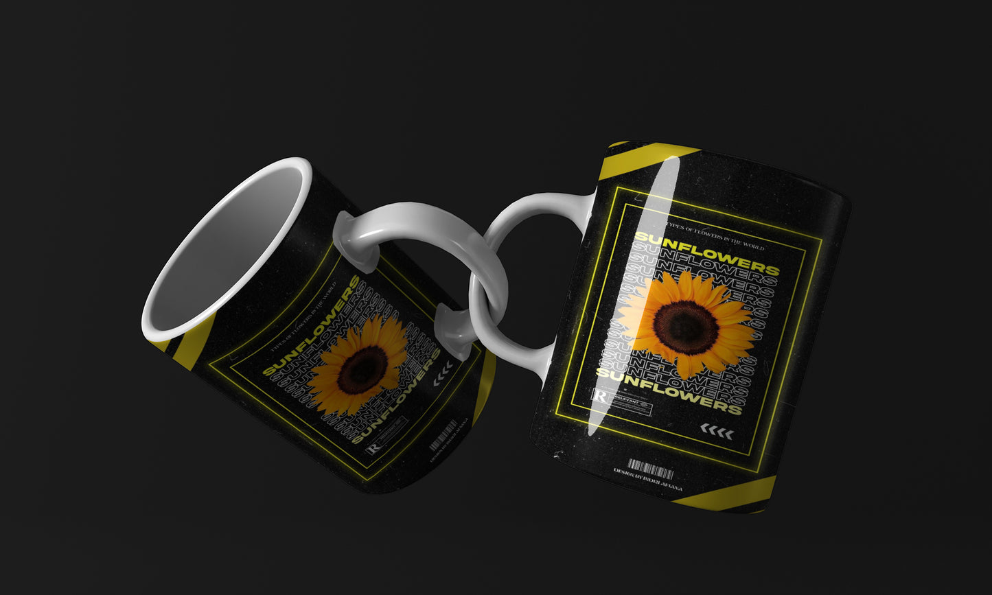 SunFlower Flower Mug