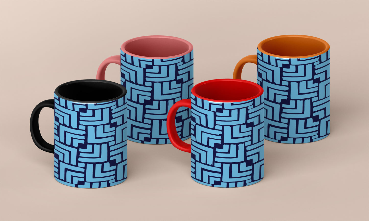 Creative Threads Pattern Mug