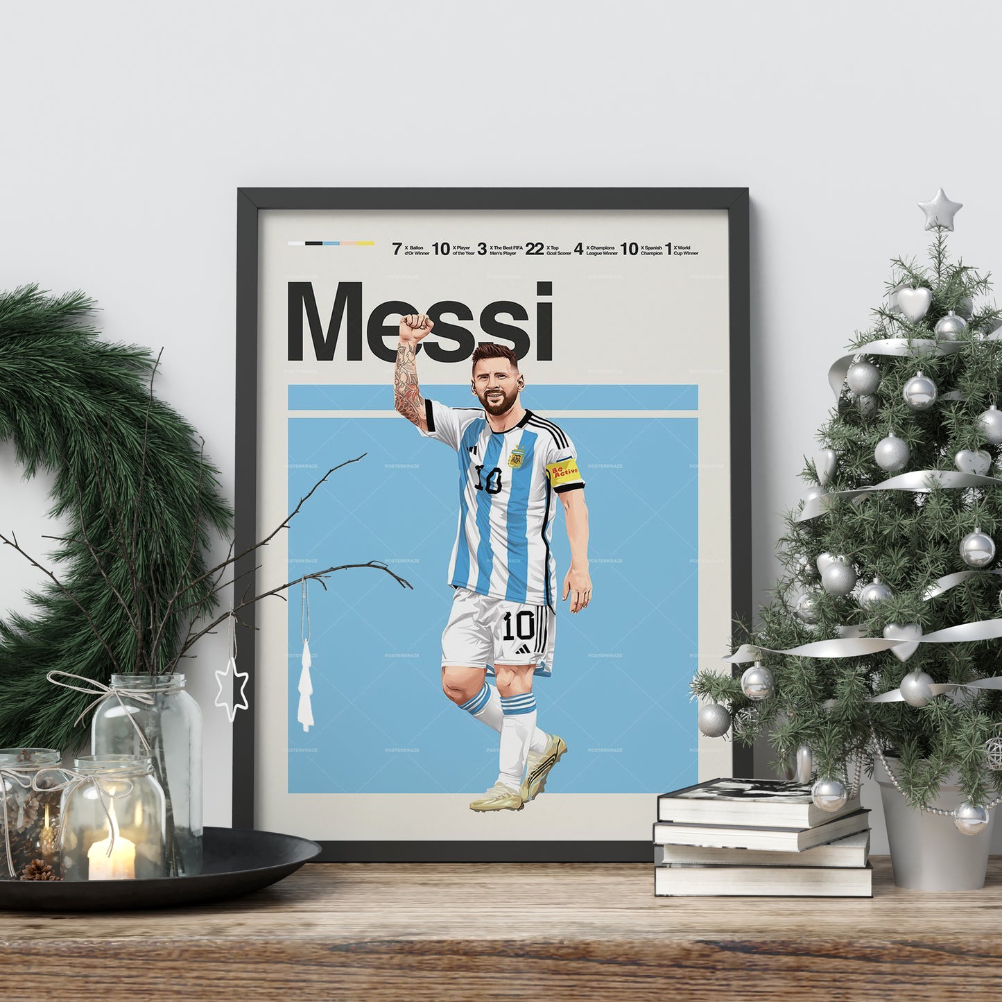 Messi argentina2 football player Frame