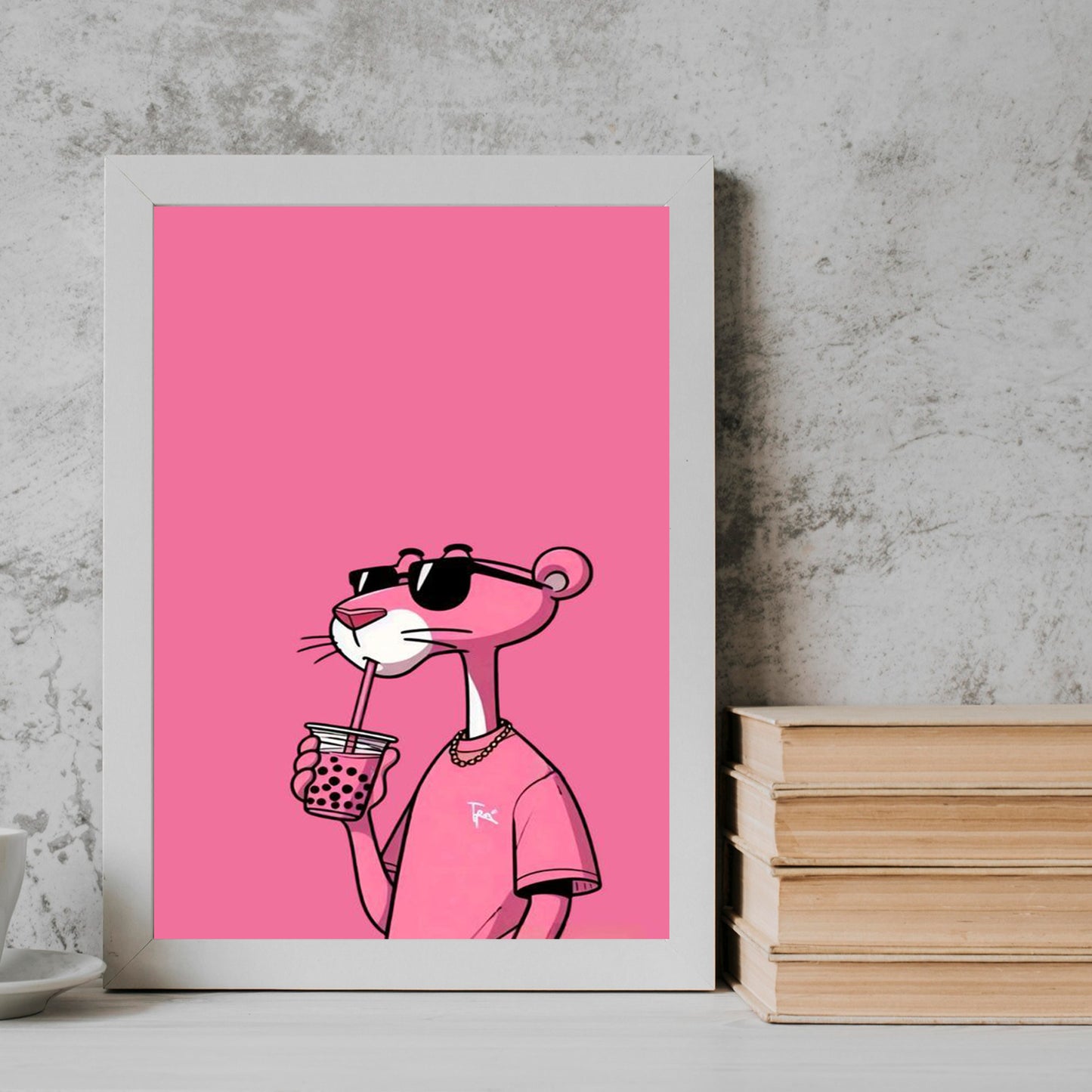 pink panther Cartoon posters Frame