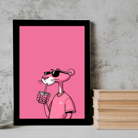 pink panther Cartoon posters Frame