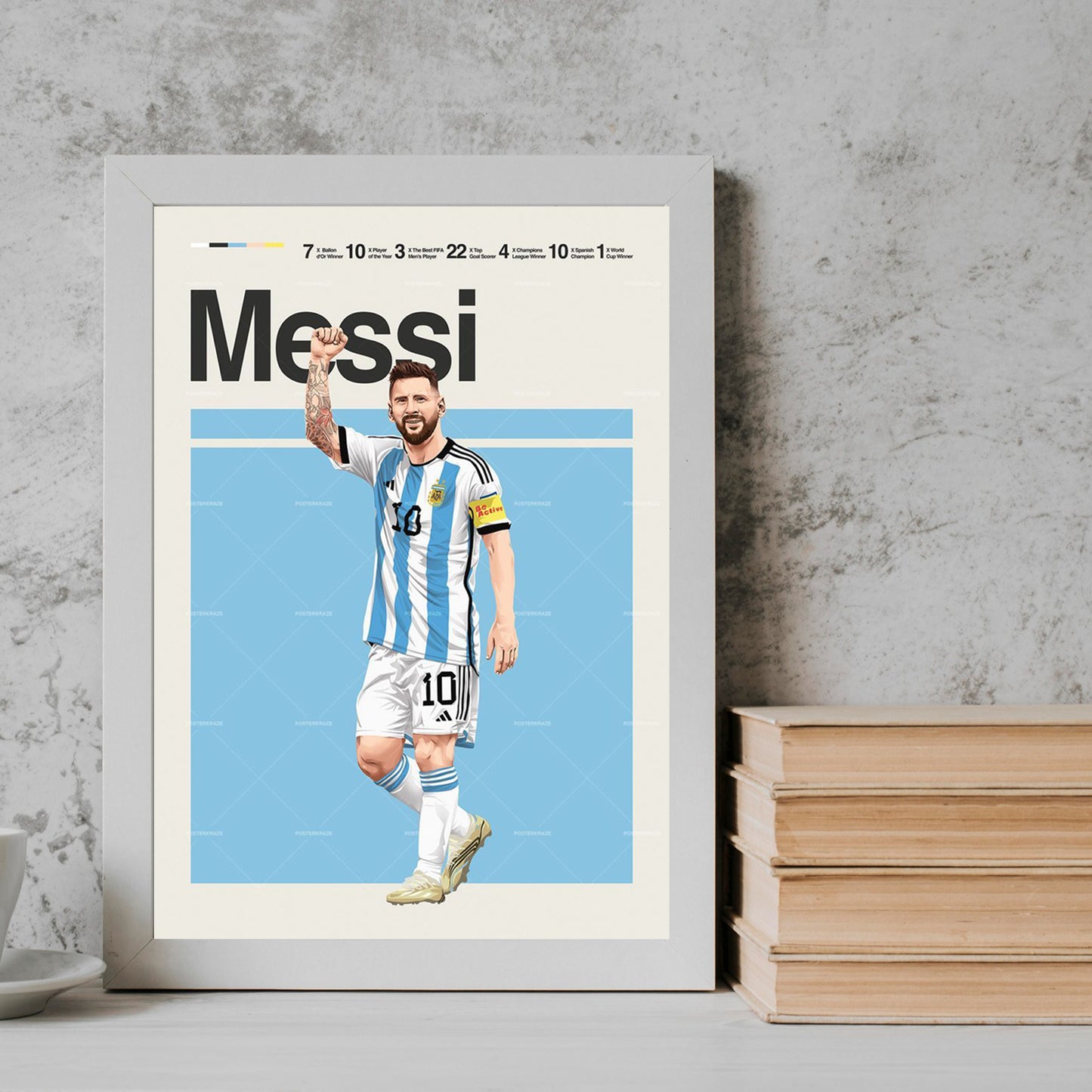 Messi argentina2 football player Frame