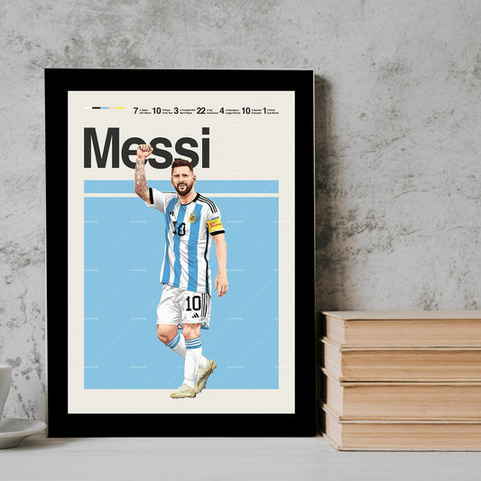 Messi argentina2 football player Frame
