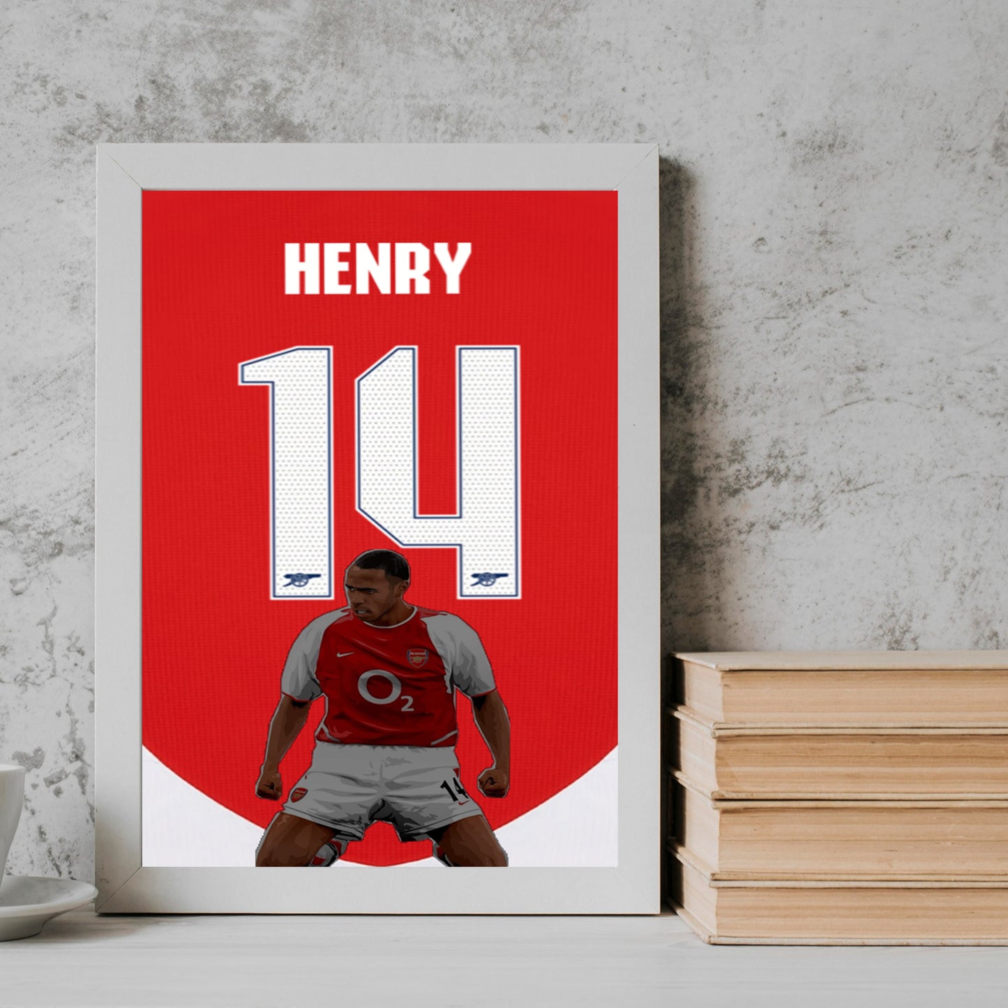 Thierry Henry football player Frame