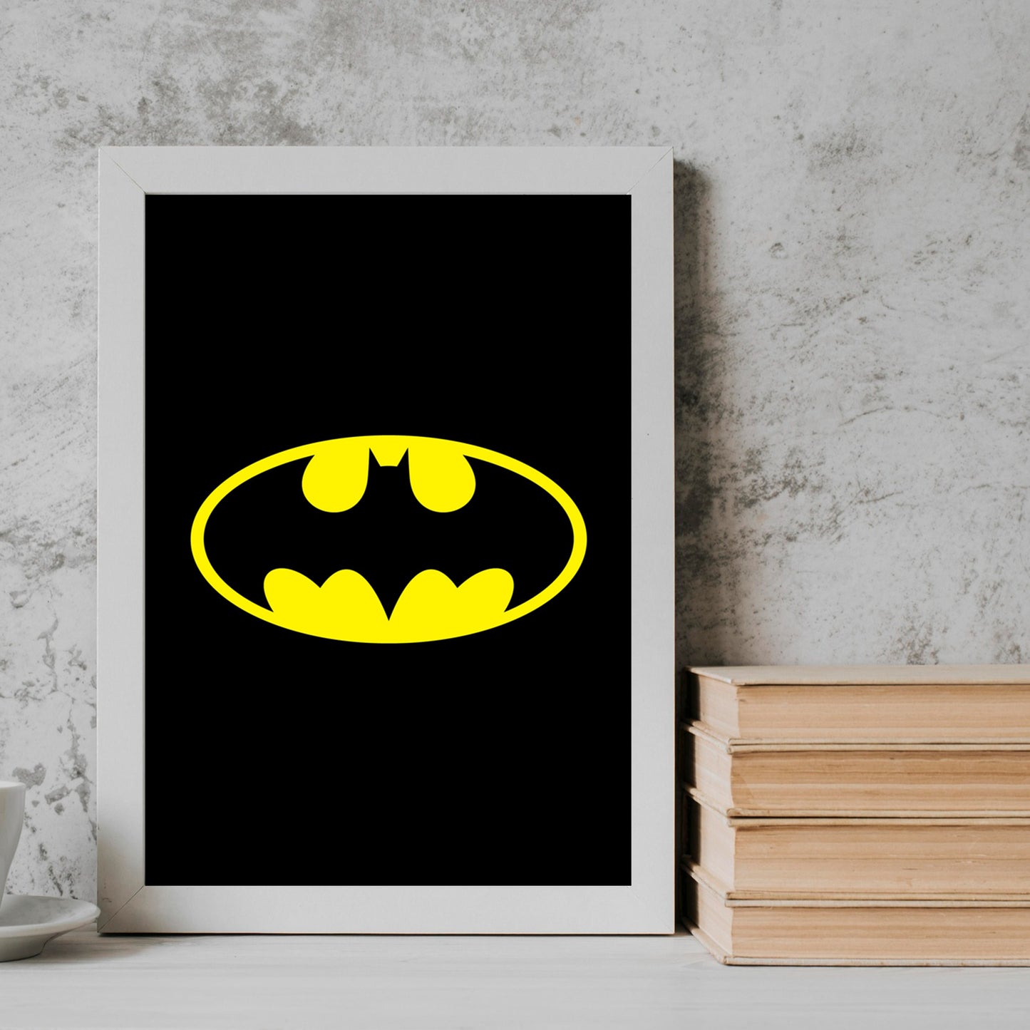 Batman Pattern Superhero posters Frame
