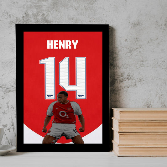 Thierry Henry football player Frame