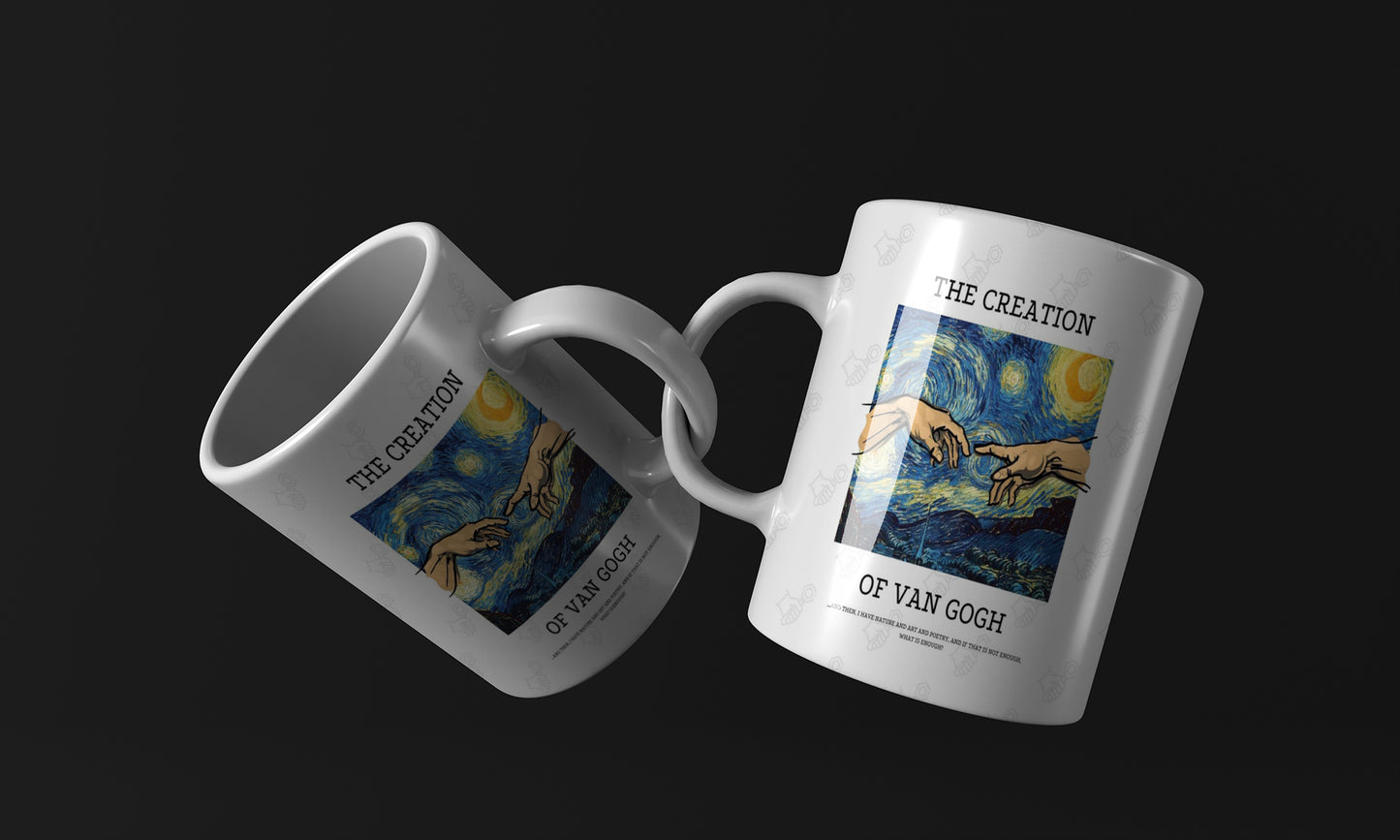 The Creation of van voh Art Mug