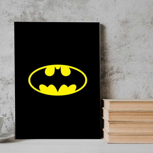 Batman Pattern Superhero posters Frame