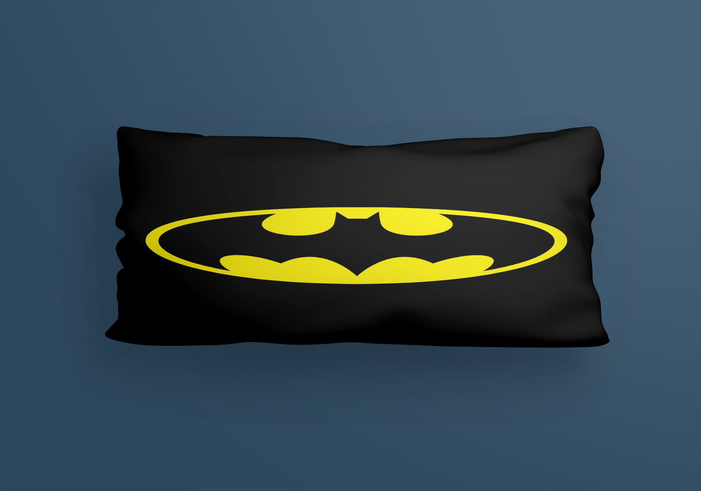 Batman Logo Superhero Velvet Cushion