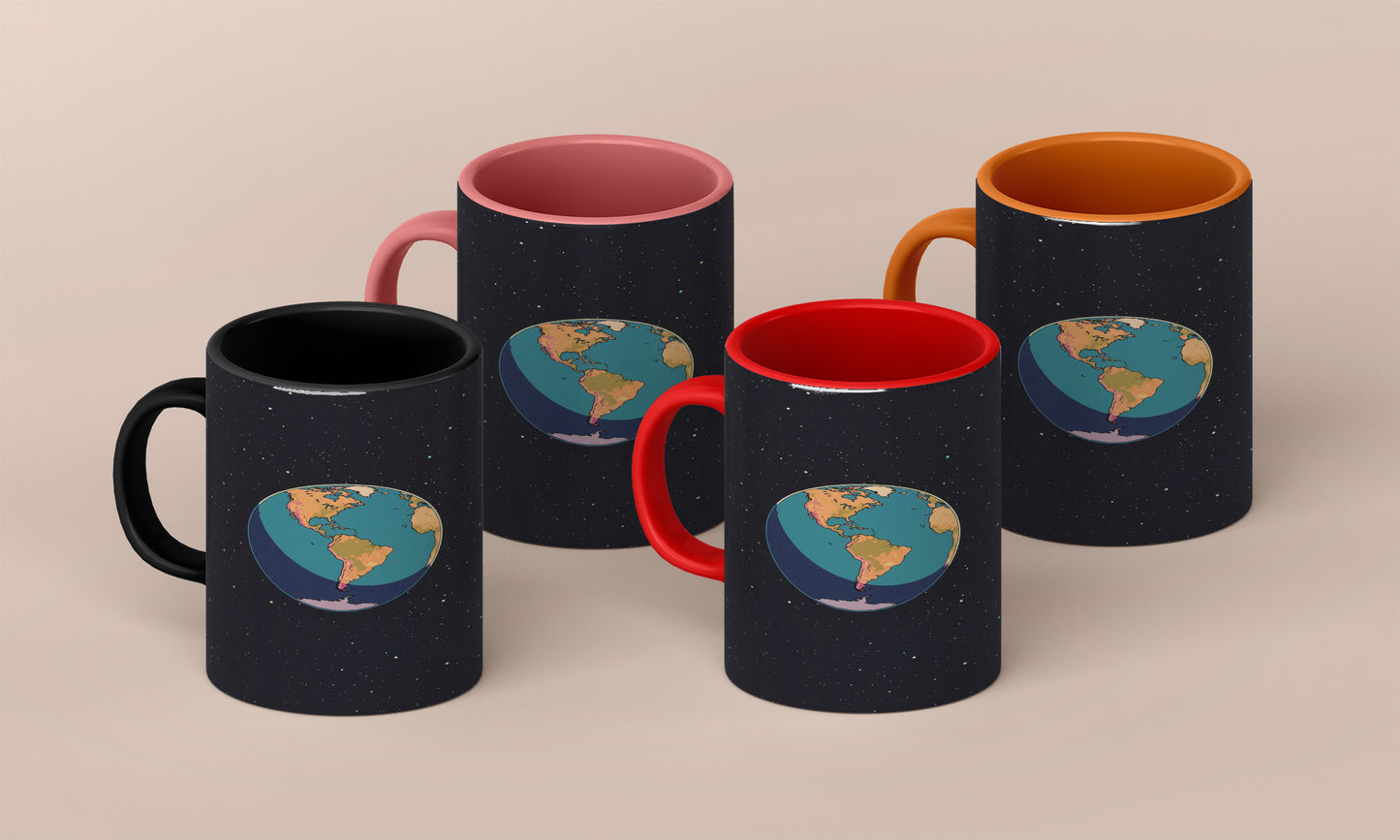Earth Rondom Mug