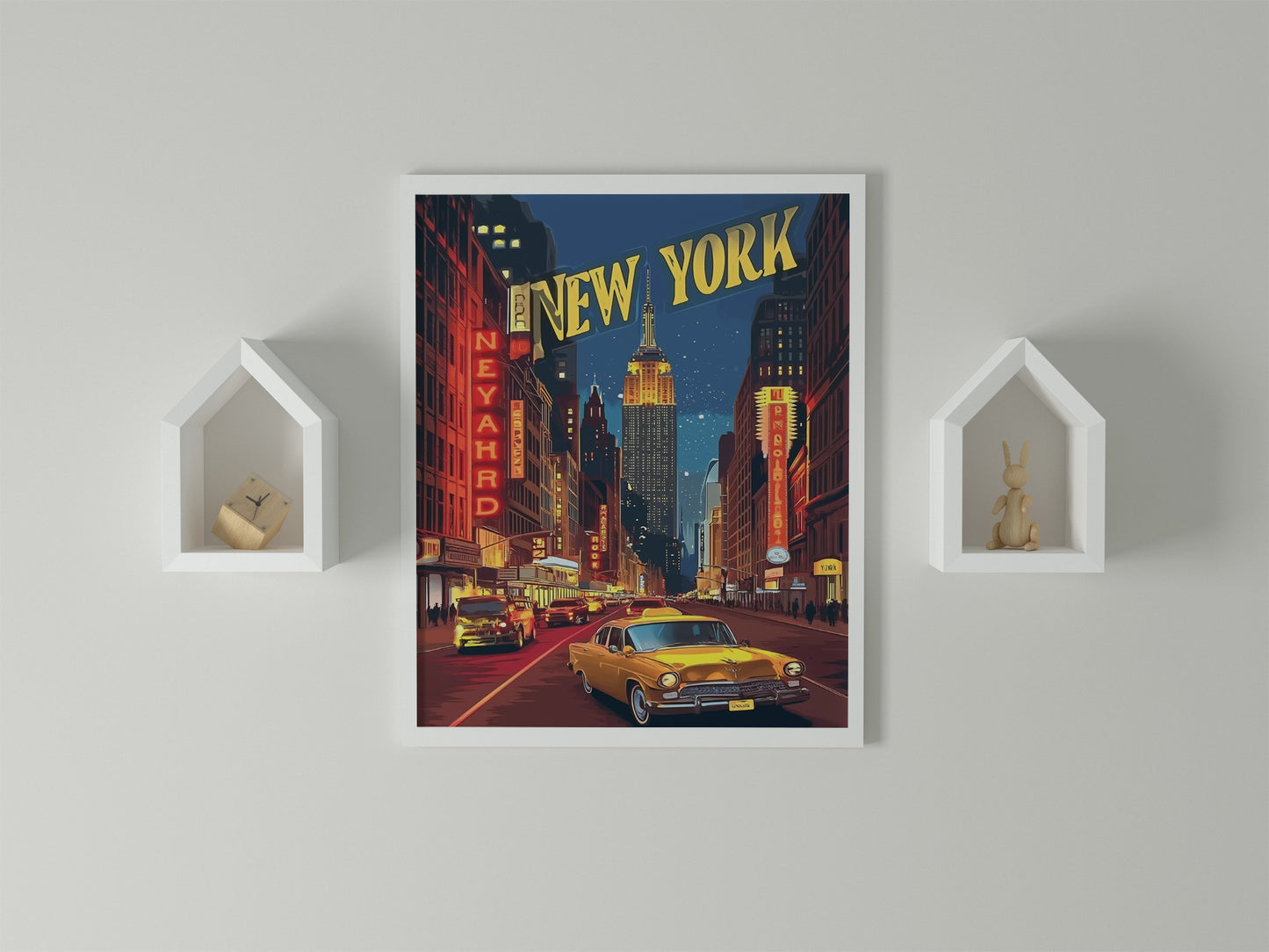 New York Travel Frame