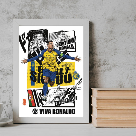 Cristiano Ronaldo football player Frame