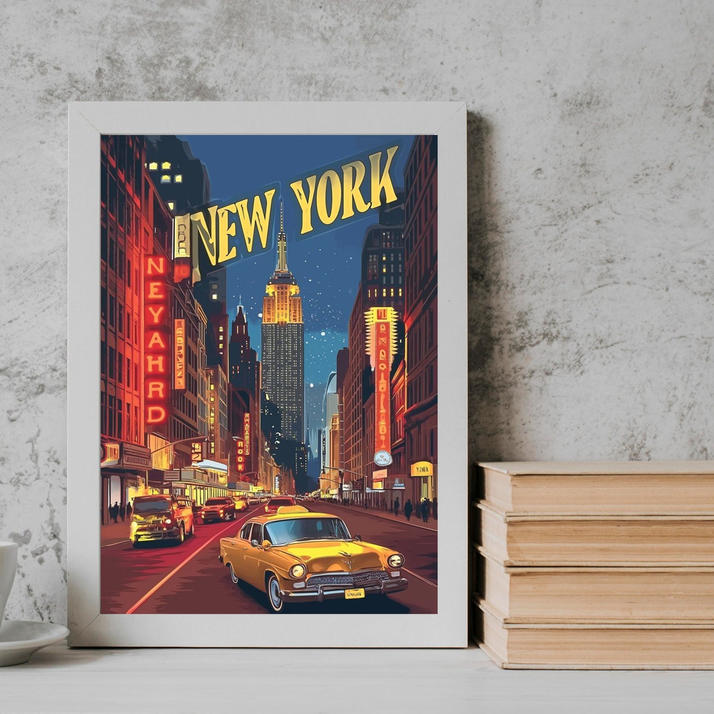 New York Travel Frame