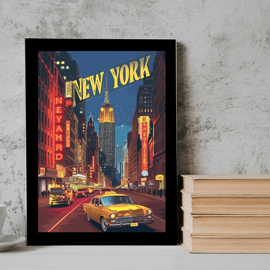 New York Travel Frame
