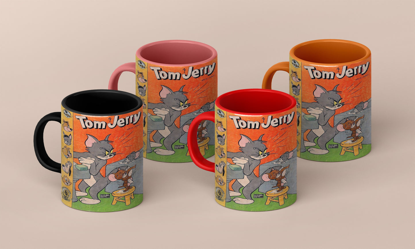tom and jerry Cartoon Mug