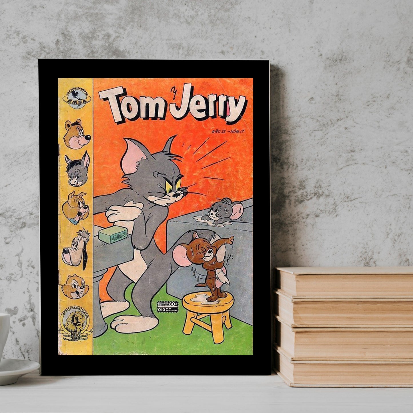 tom and jerry Cartoon posters Frame