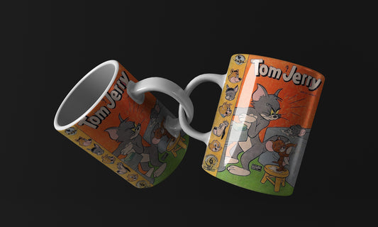 tom and jerry Cartoon Mug