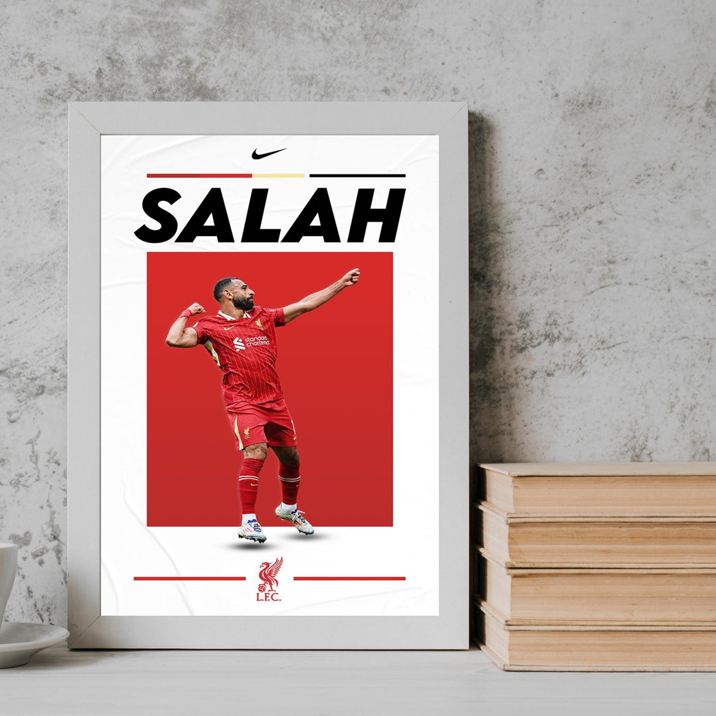 Salah football player Frame