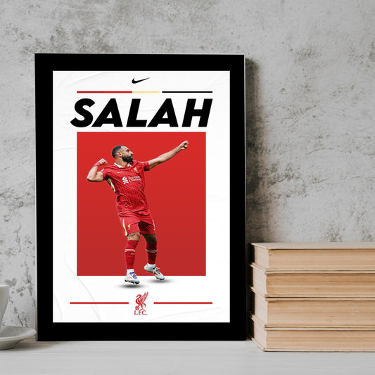 Salah football player Frame