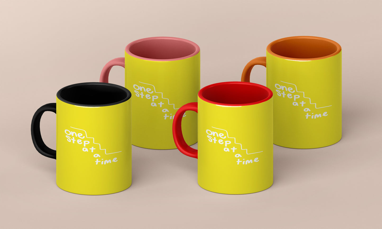 One Step qoutes englisgh Mug