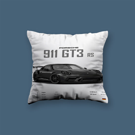 911 GT3 cars Velvet Cushion