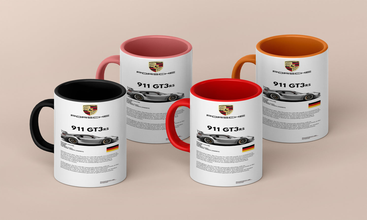 911 GT3 Cars Mug