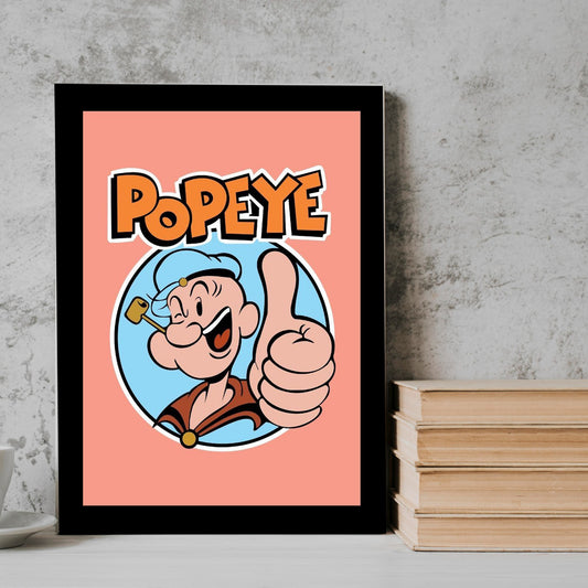 Popeye Cartoon posters Frame