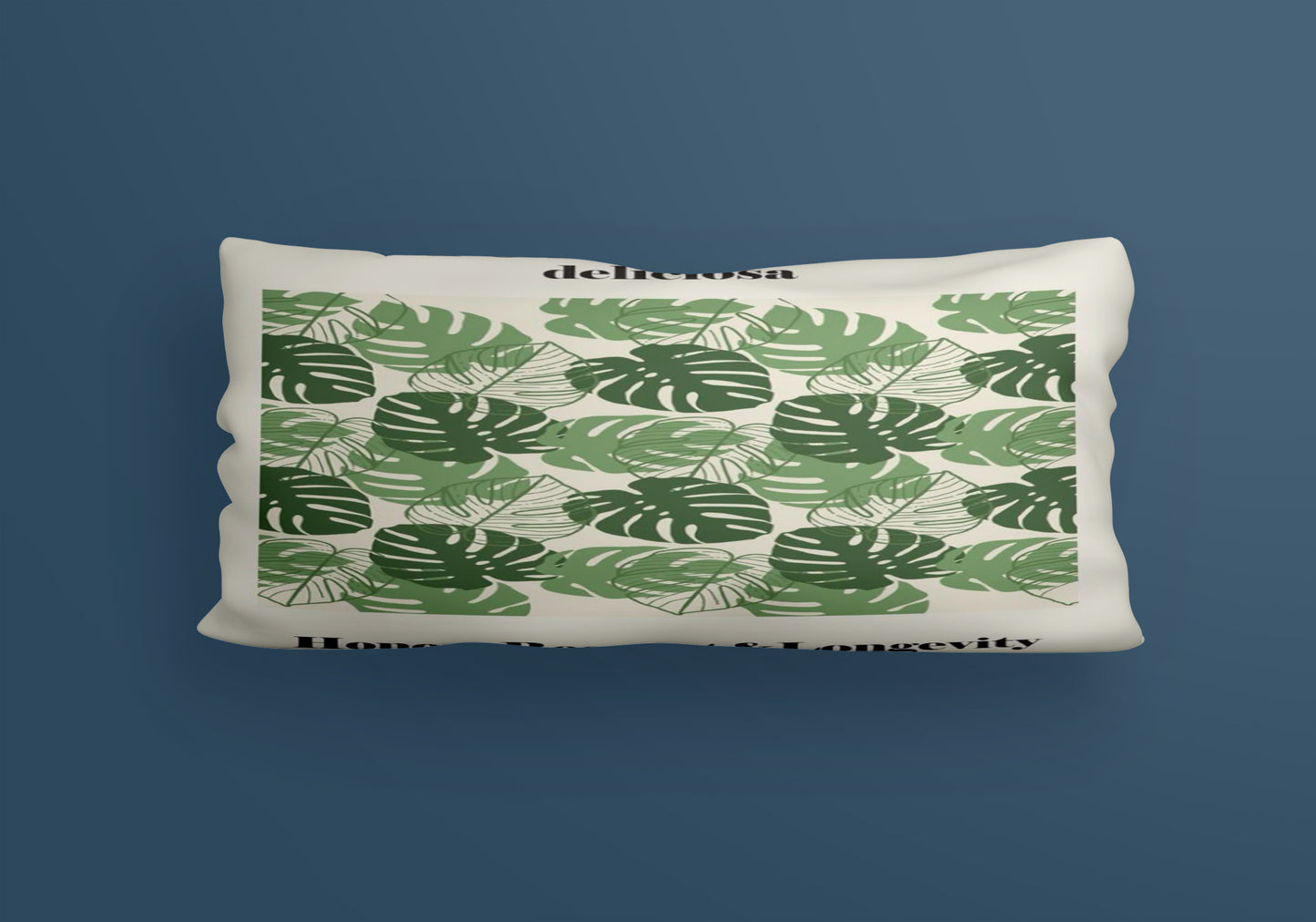 Tree Flower Velvet Cushion