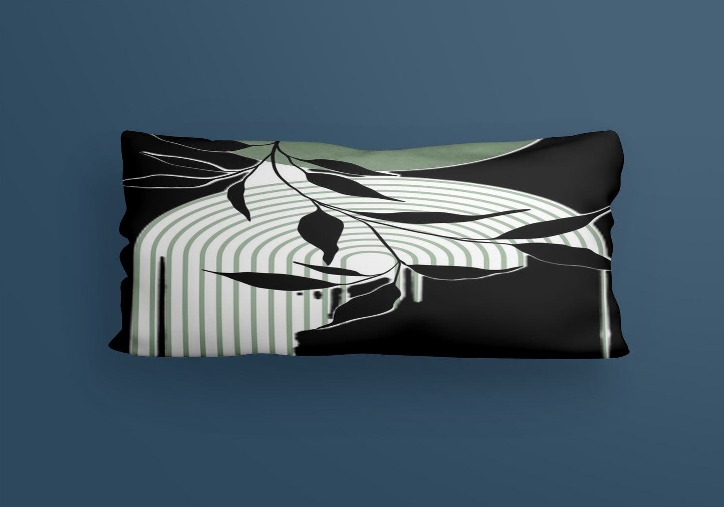 Tree neutral abstract art Velvet Cushion