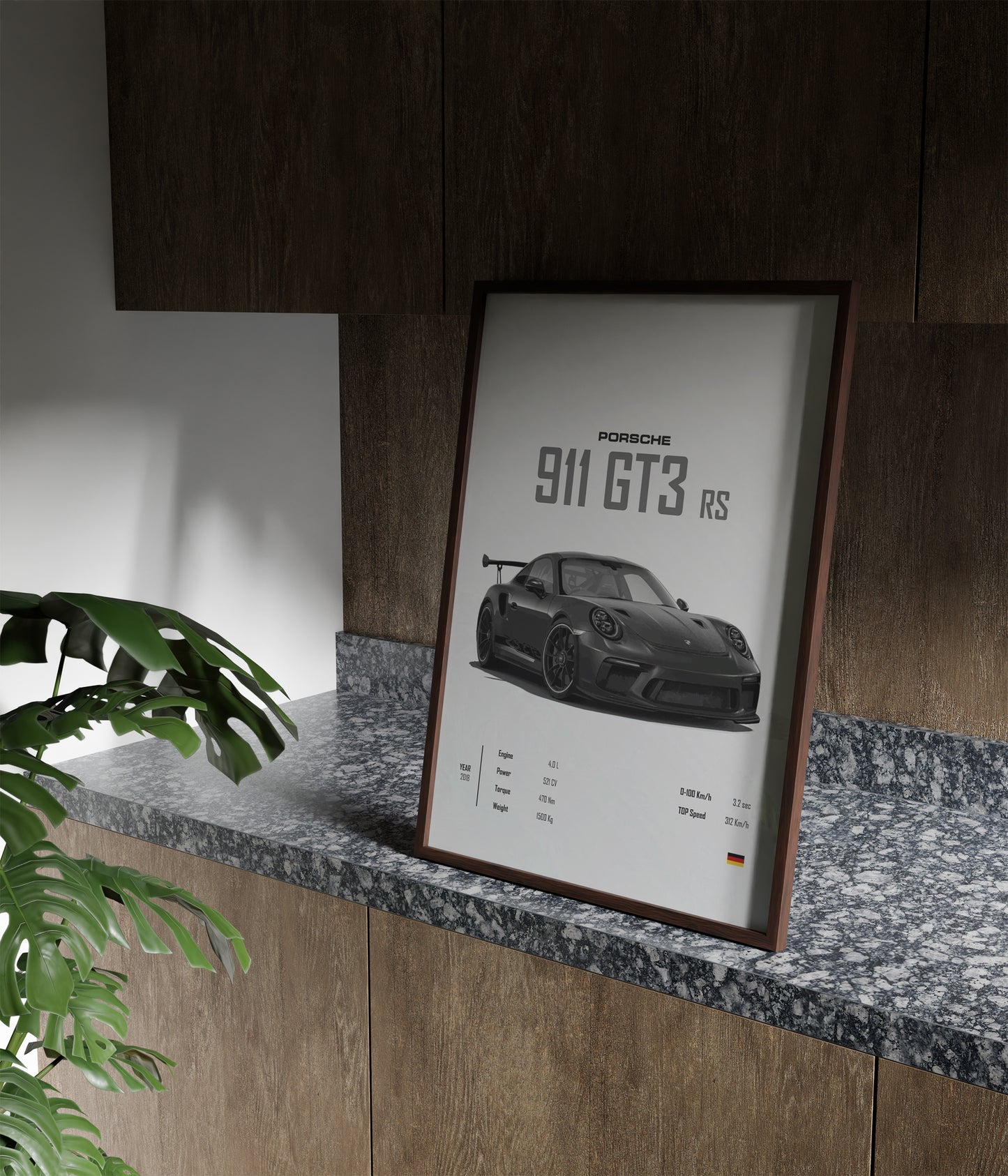 911 GT3 Cars Frame