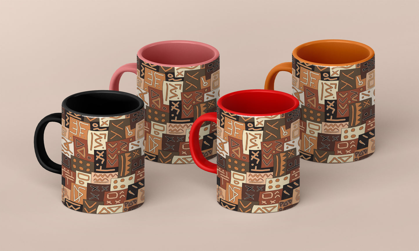 Desert Lines Pattern Mug