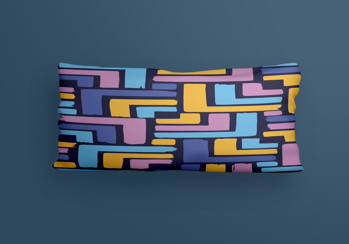 Royal Repeats Pattern Velvet Cushion