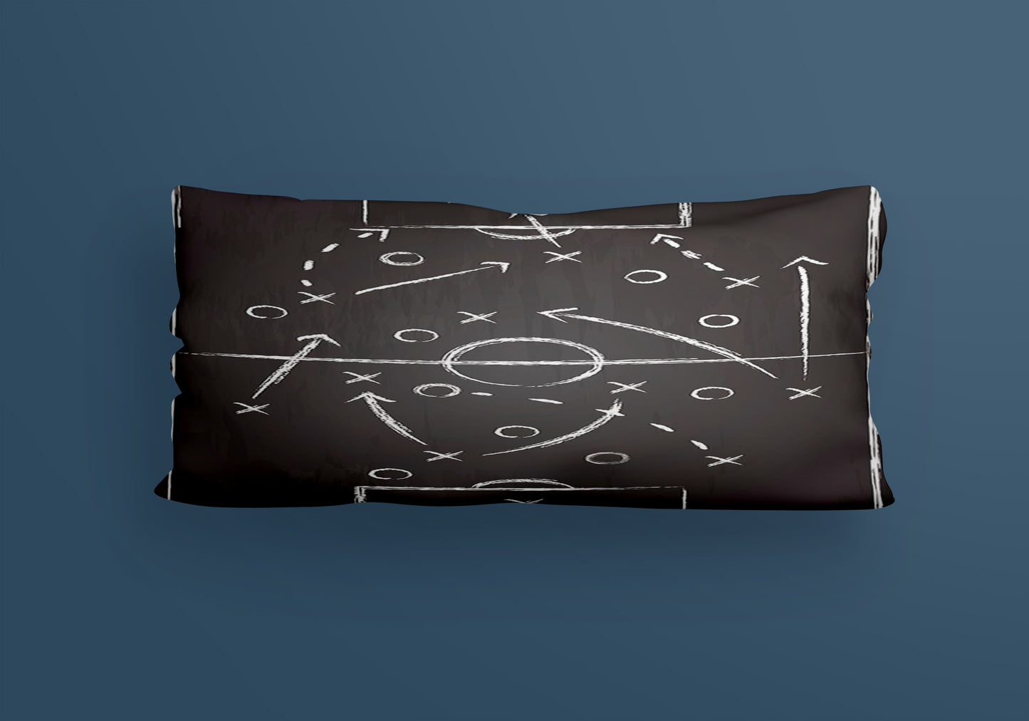 Plan football player Velvet Cushion
