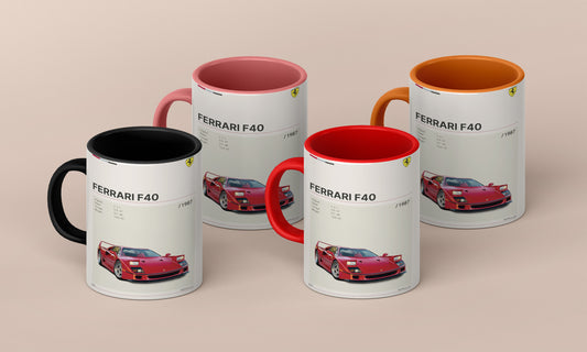 ferrari F40 Cars Mug