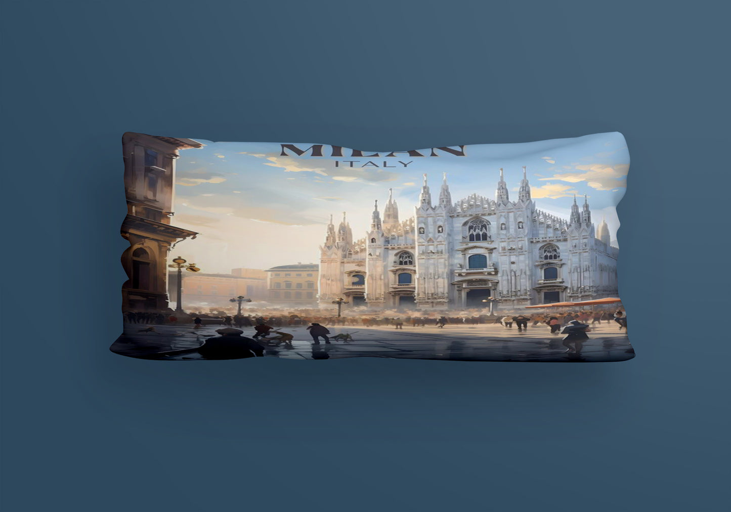 Milan Travel Velvet Cushion