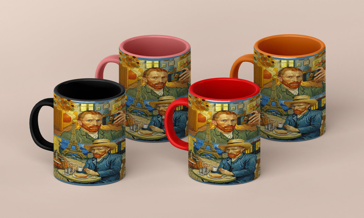 Van Goh eats Art Mug