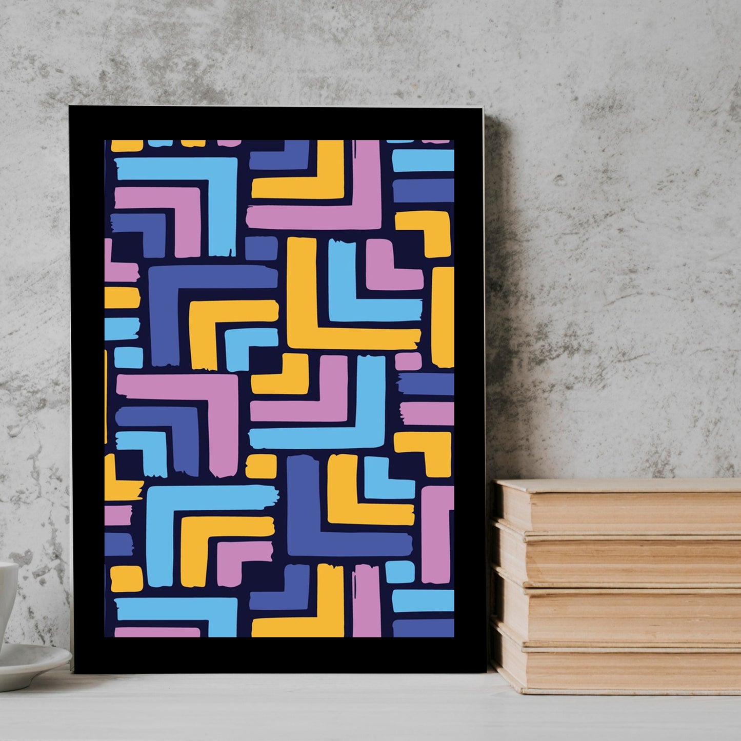 Artful Repeats Pattern posters Frame