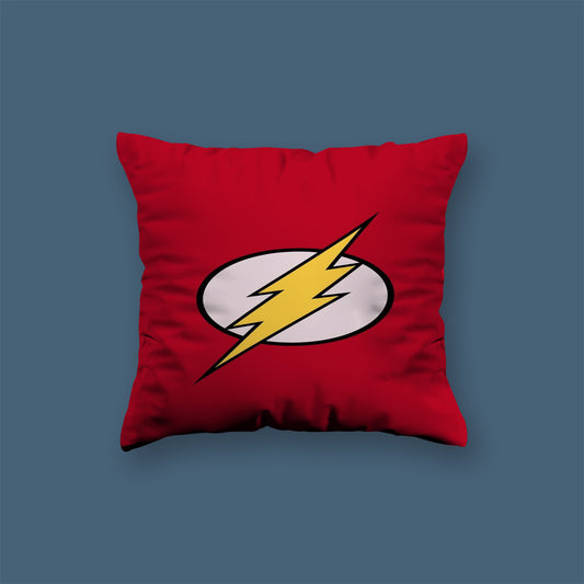 Flash Superhero Velvet Cushion