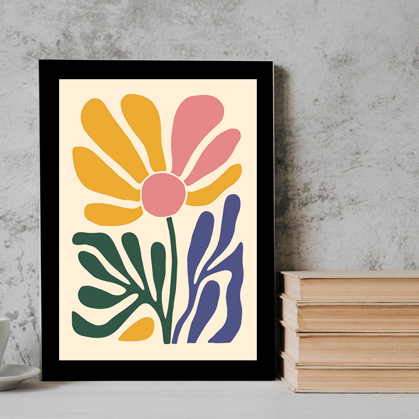 Pink Flower Frame