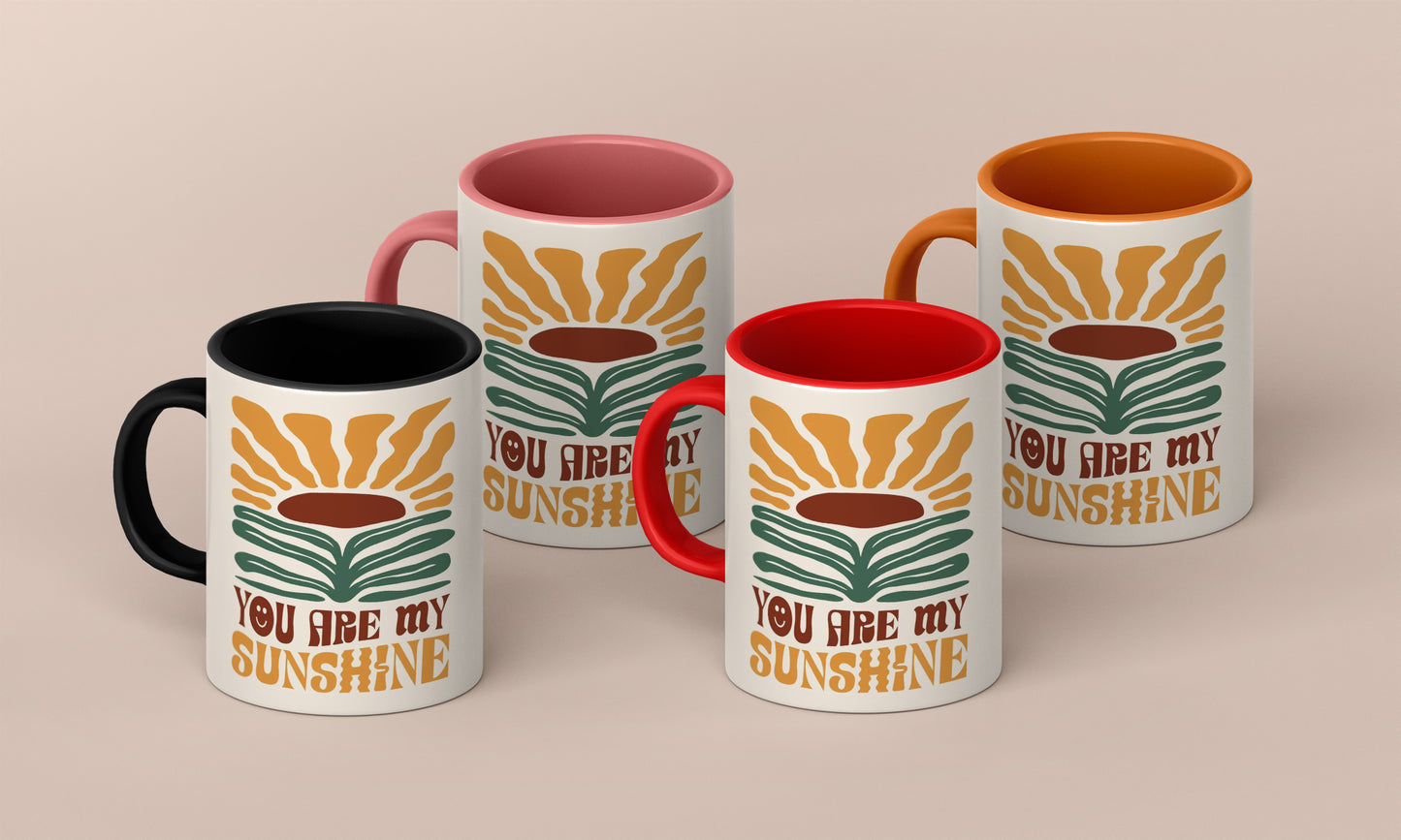 You Are My Sunshine qoutes englisgh Mug