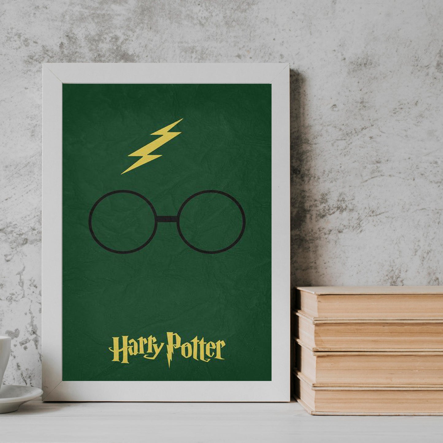 Harry Potter Green Cartoon posters Frame