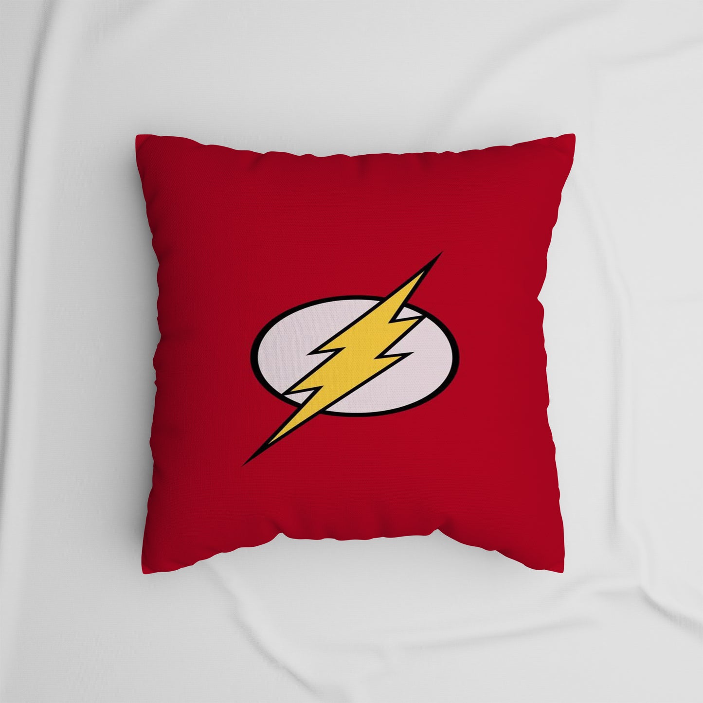 Flash Superhero Velvet Cushion
