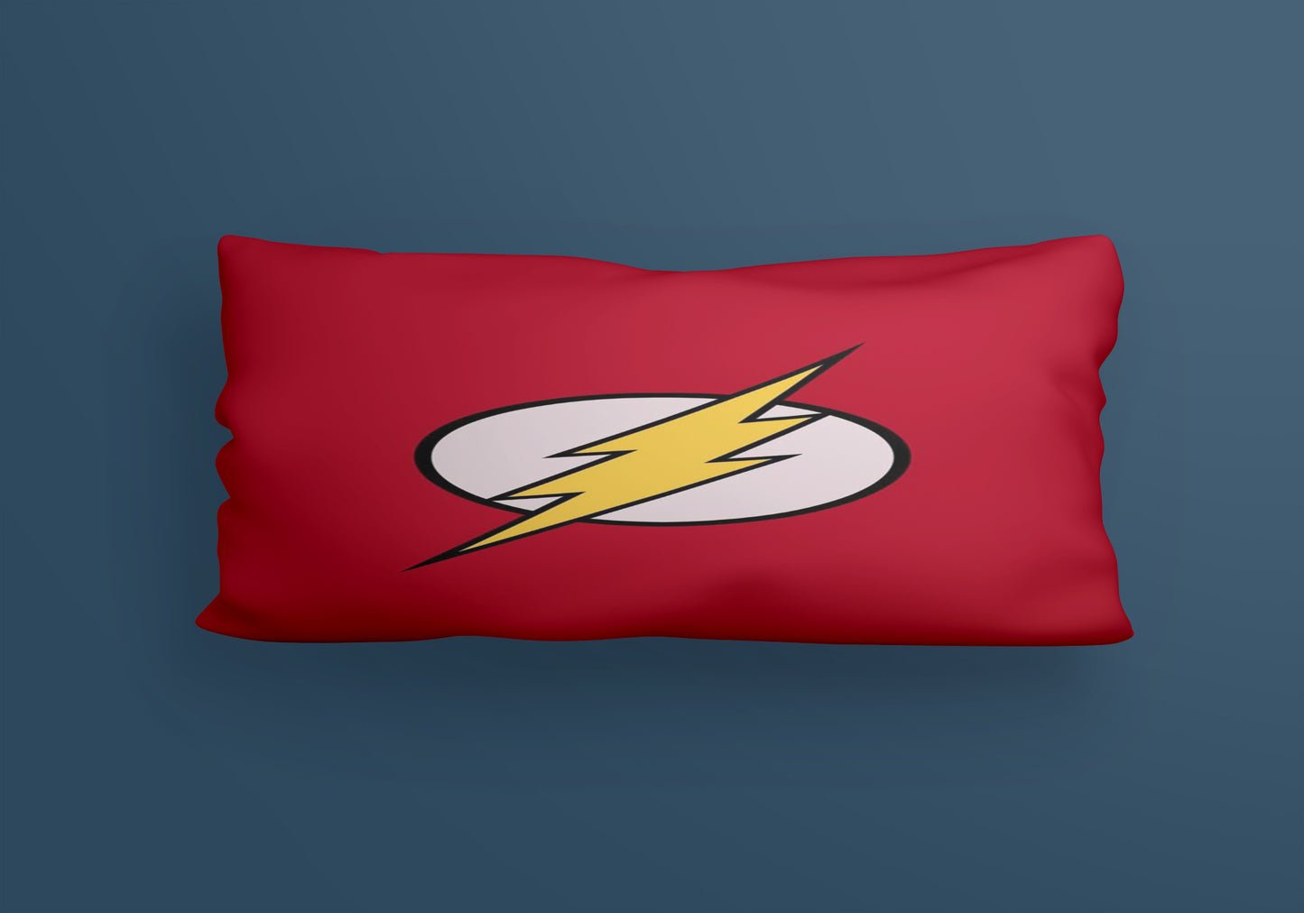 Flash Superhero Velvet Cushion