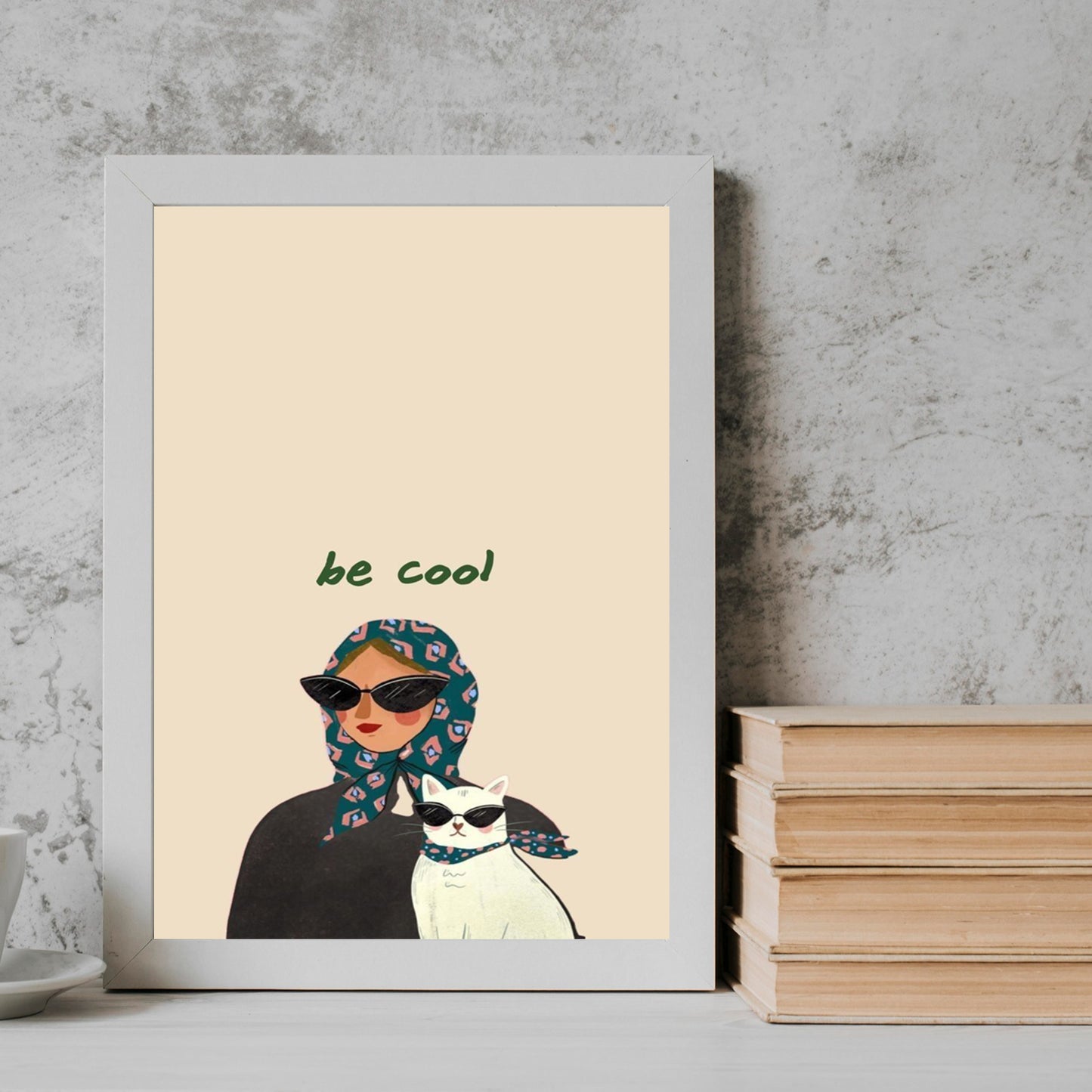 Be Cool girl Frame