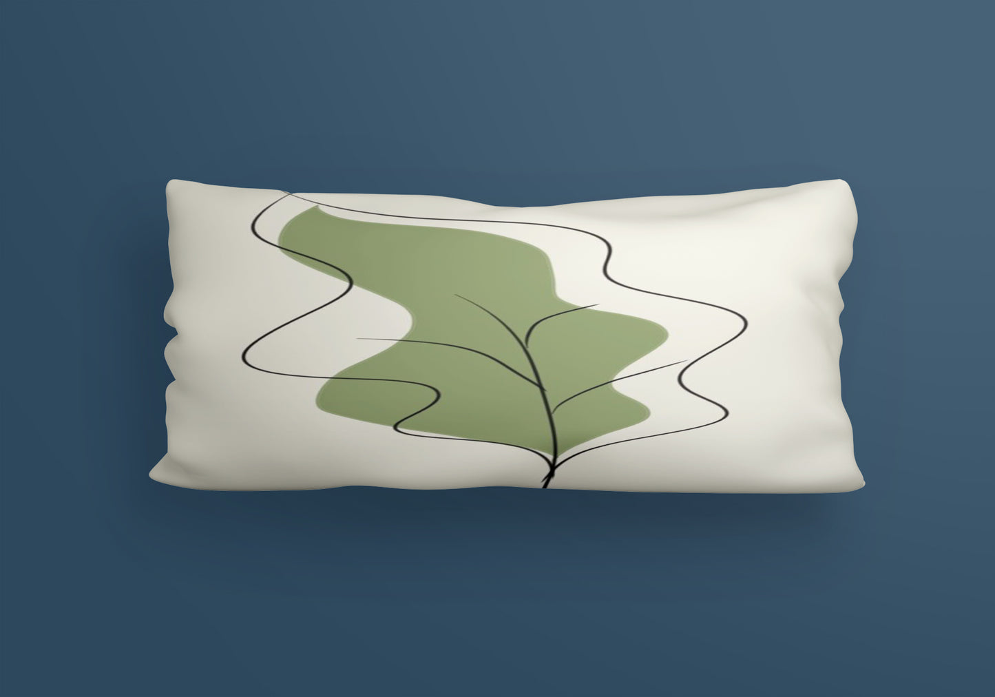 Tree White neutral abstract art Velvet Cushion