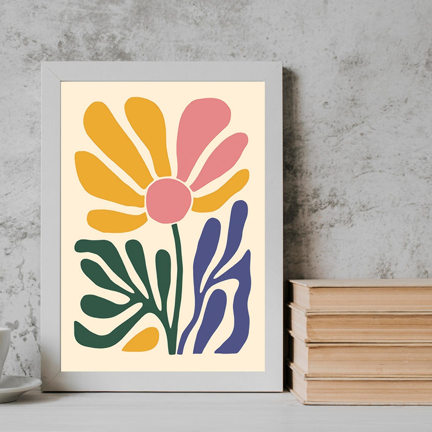 Pink Flower Frame
