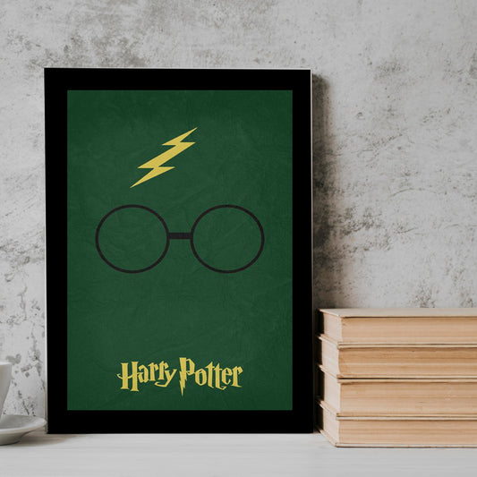 Harry Potter Green Cartoon posters Frame
