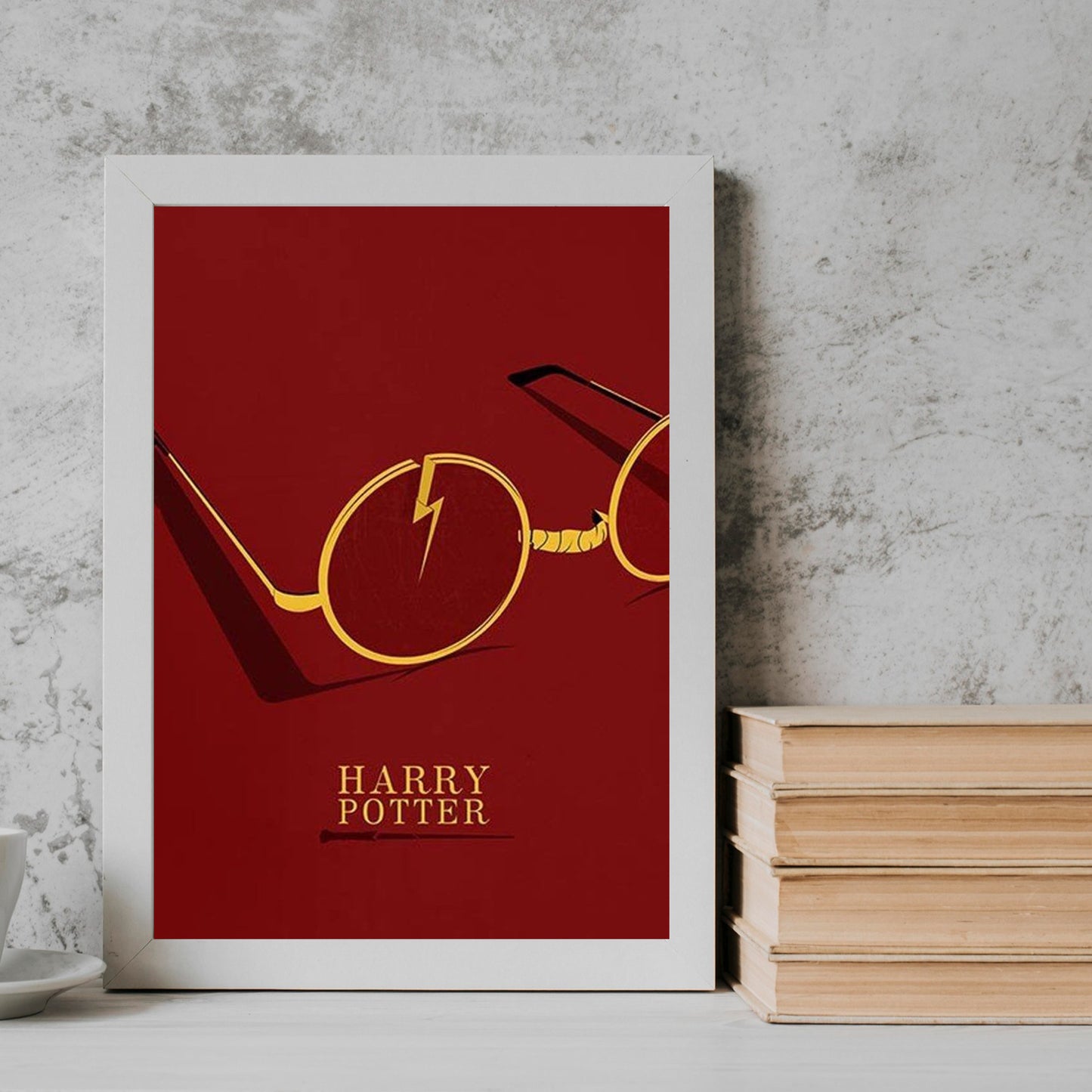 Harry Potter Red Cartoon posters Frame