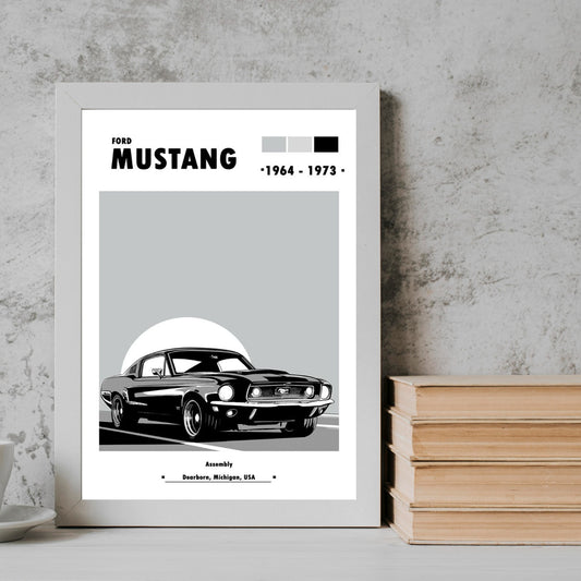 Mustang Cars Frame