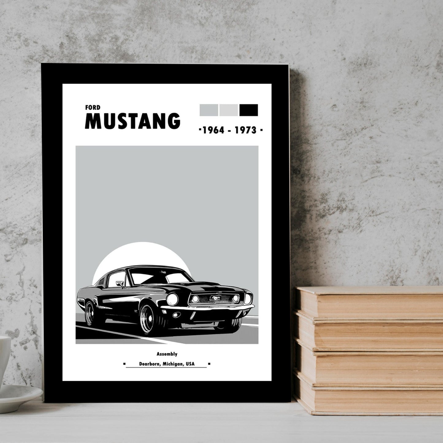 Mustang Cars Frame